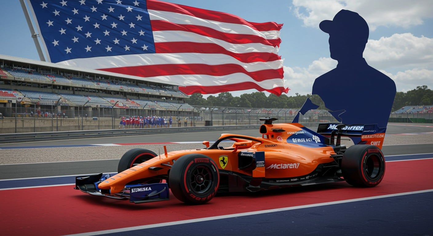 Donald Trump pilotera une McLaren à Austin ! Découvrez cet événement unique en F1, son contexte et ses implications. Un moment à ne pas manquer !