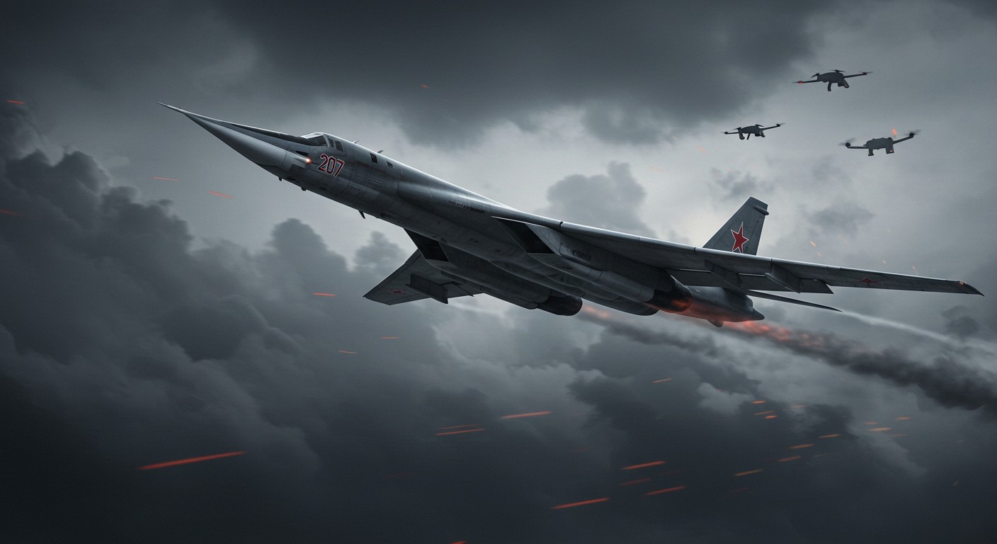 Le Tu-160, bombardier stratégique russe, a survécu à l’opération ukrainienne « Toile d’araignée ». Découvrez ses capacités et son rôle clé dans la dissuasion nucléaire.