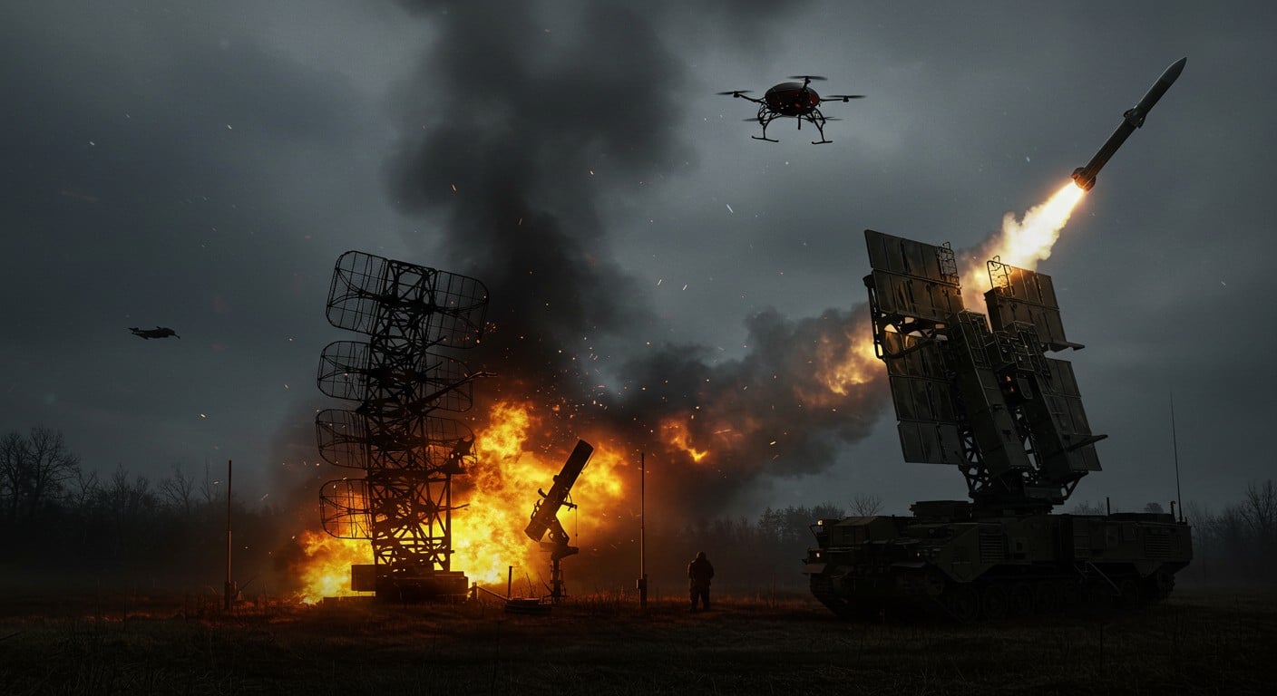 L’Ukraine détruit deux radars russes Yastreb-AV coûteux avec des drones et HIMARS. Découvrez l’impact de ces frappes sur le conflit.