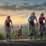 Un Chien Star du Tour de Colombie Féminin 2025