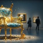 Un Couple Détruit une Œuvre d’Art en Musée : Scandale à Vérone