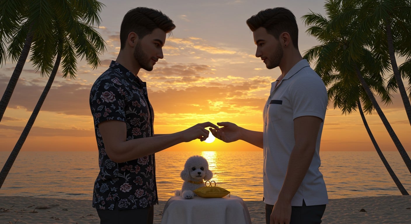 Un Mariage Gay Chinois Célébré En Thaïlande