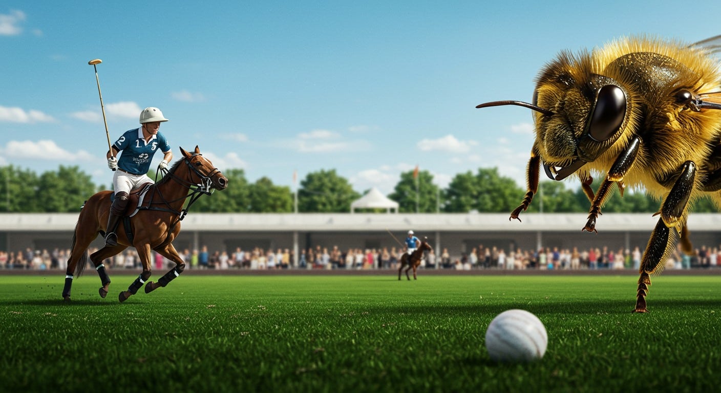Un milliardaire indien succombe à une piqûre d’abeille lors d’un match de polo. Découvrez les détails tragiques de cet incident choquant.
