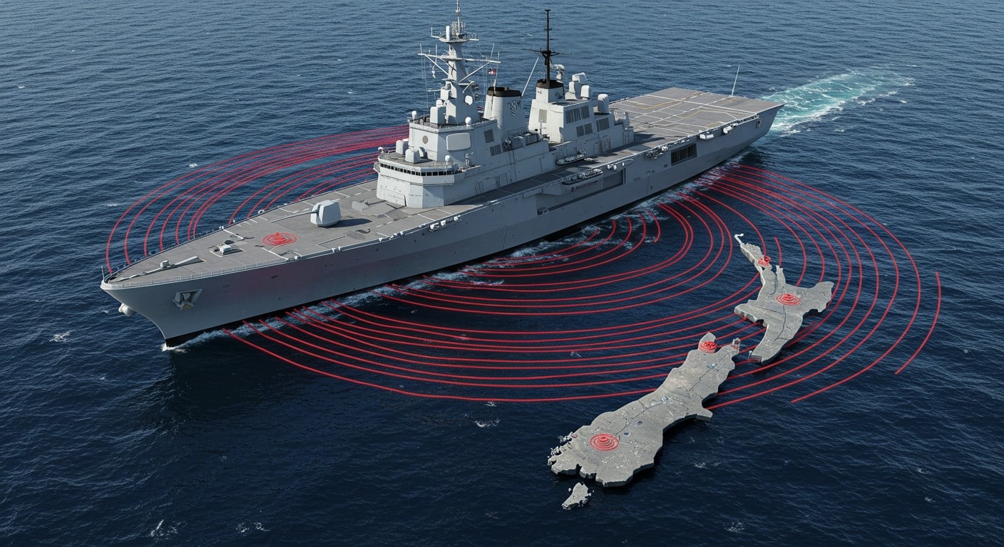Un navire australien coupe le Wi-Fi en Nouvelle-Zélande par accident. Découvrez comment et pourquoi cet incident insolite a secoué les îles !