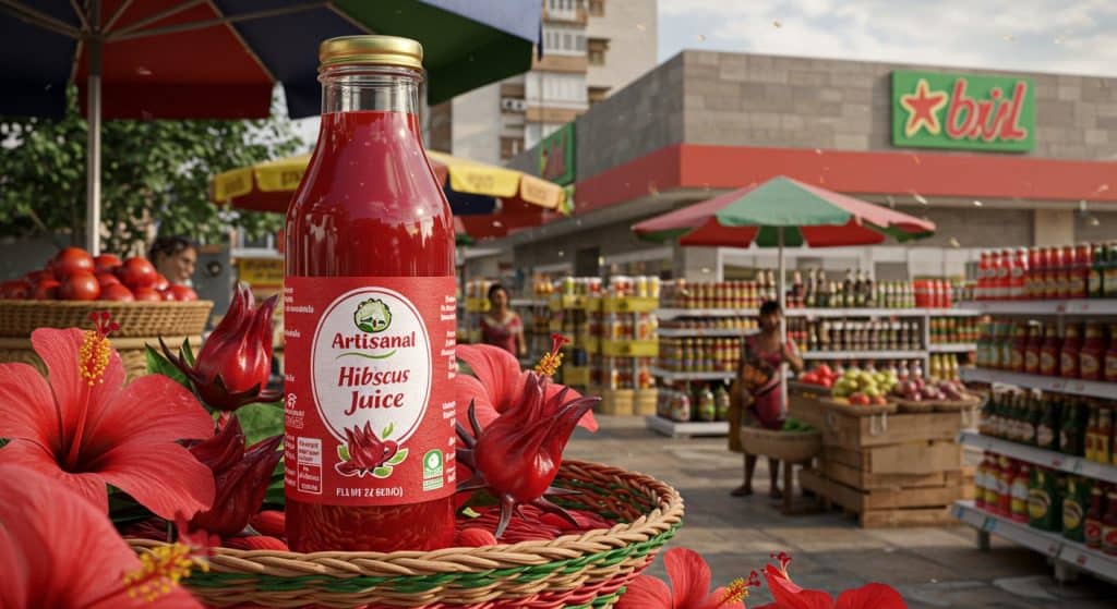 Un Petit Producteur d’Hibiscus Conquiert la Grande Distribution