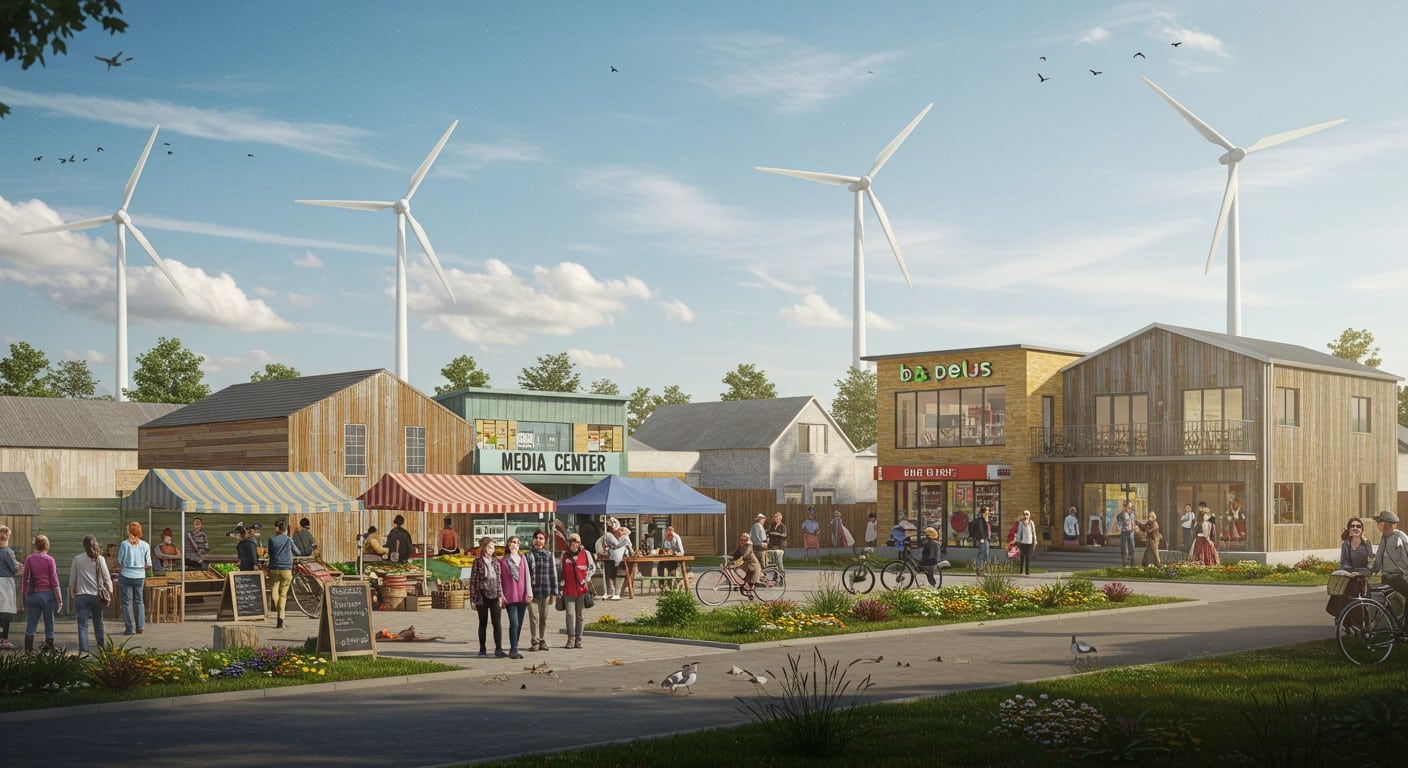 Découvrez comment un village de 800 habitants investit 4M€ pour revitaliser son centre-bourg avec commerces, marché et médiathèque. Un pari audacieux !