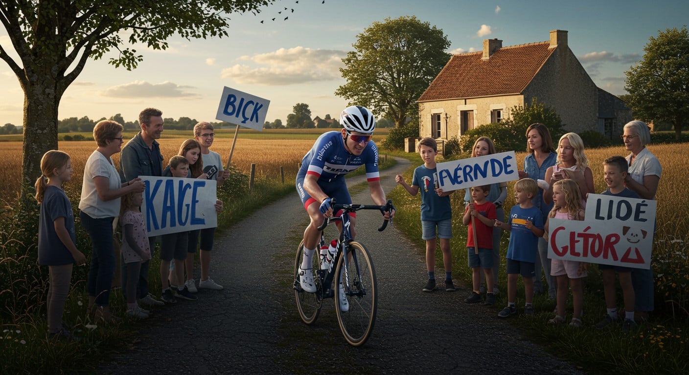 Julien Bernard, seul coureur aux Championnats de France, s’appuie sur sa famille pour viser le titre. Découvrez son aventure unique et émouvante.