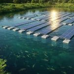 Une Centrale Flottante Solaire Éclaire 3 200 Foyers