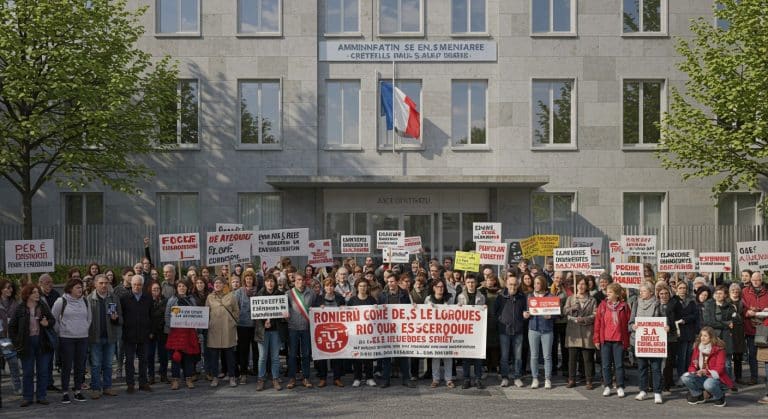 Val-de-Marne : 200 Personnes Protestent Contre la Fermeture des Crèches