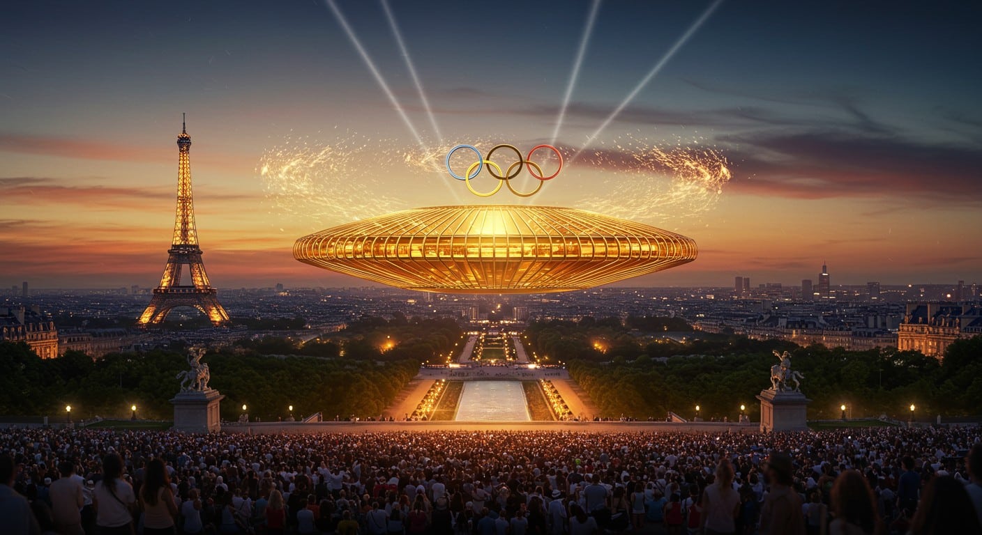 La vasque des JO 2024, chef-d'œuvre de design, flotte à nouveau à Paris. Découvrez son histoire et son impact culturel. Cliquez pour en savoir plus !
