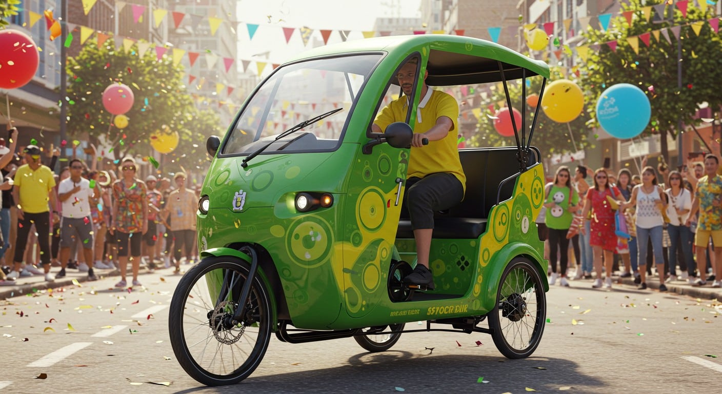Découvrez comment les vélos-taxis de Trip’Up transforment la mobilité urbaine avec des engins écolos au carnaval de Gennevilliers. Une solution durable !
