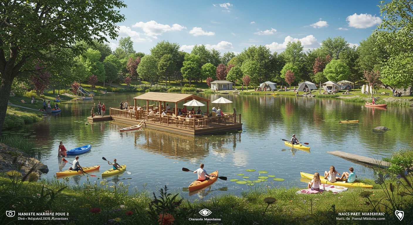 Une base de loisirs en Charente-Maritime à vendre pour 250 000€ ! Découvrez ce site touristique plein de potentiel, idéal pour investisseurs. À saisir !