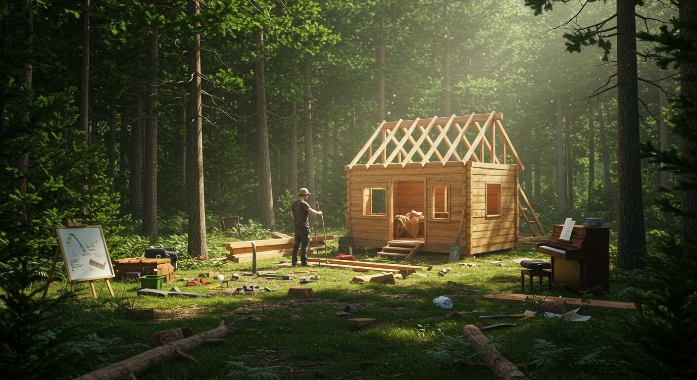 Vianney annonce une pause musicale pour construire une cabane en nature. Découvrez son projet de refuge et son retour à la création.