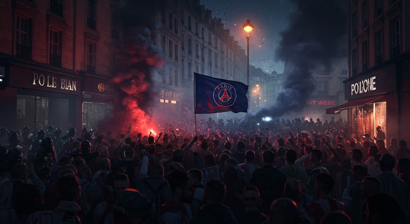 Violences Post-PSG : Macron Dénonce un Drame Inacceptable