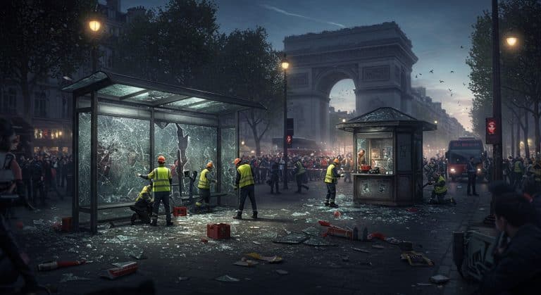 Violences Post-PSG : Paris Répare Ses Abribus Cassés