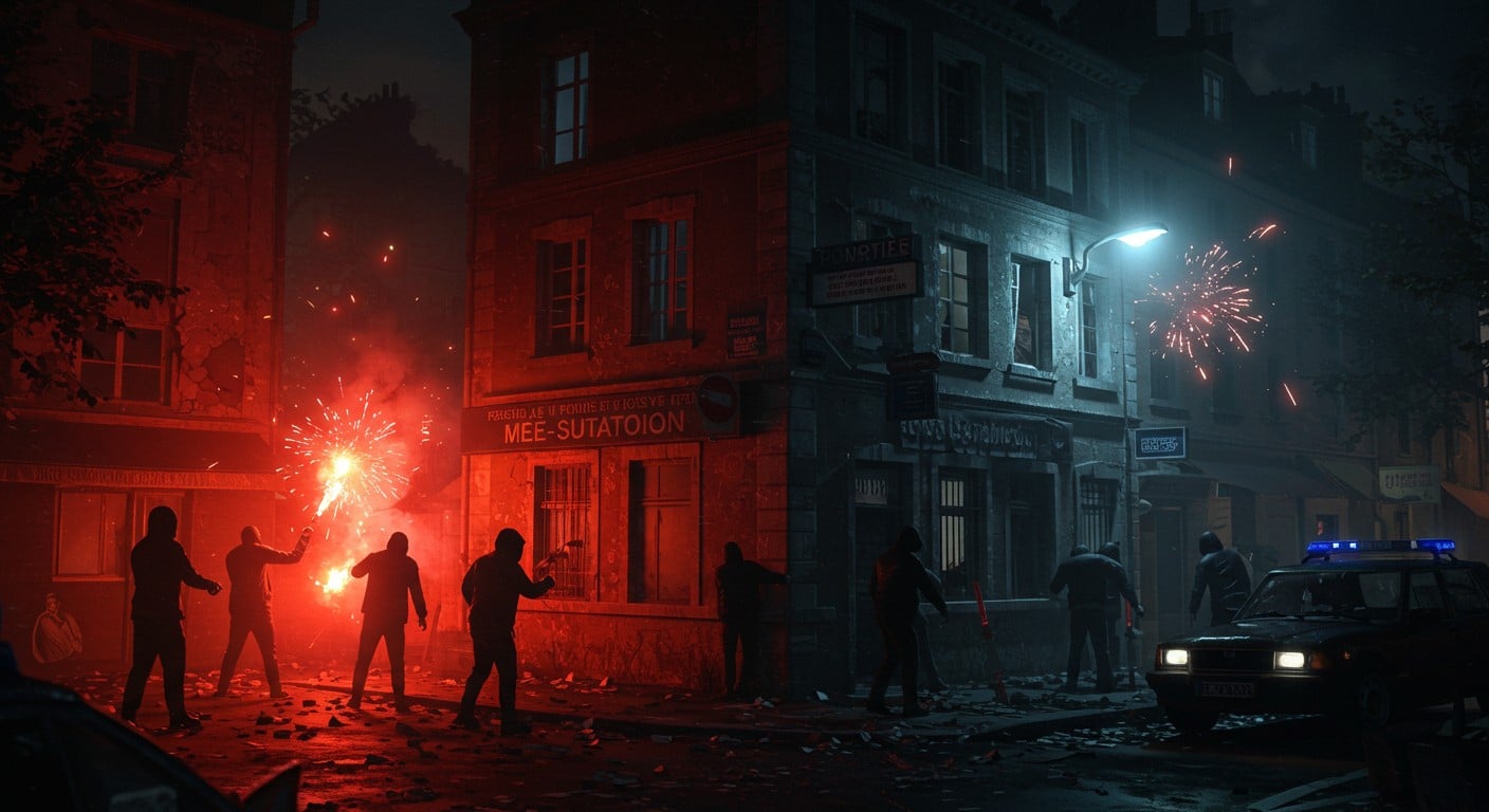 Deux jeunes arrêtés pour attaque au mortier d’un poste de police au Mée-sur-Seine après la victoire du PSG. Enquête, perquisitions et révélations choc.