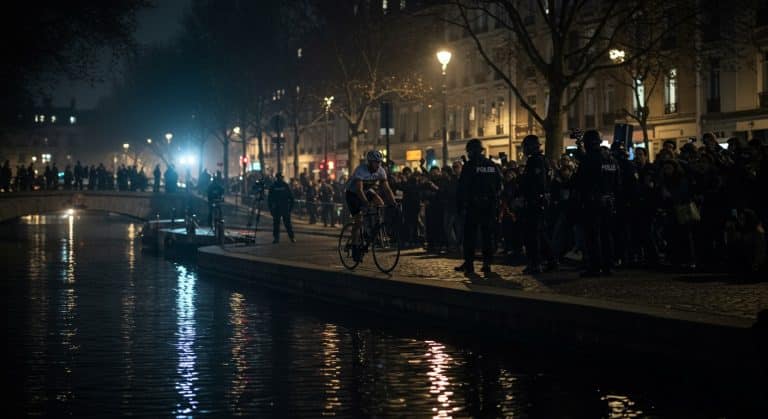 Violente Interpellation d’un Cycliste : Polémique à Paris