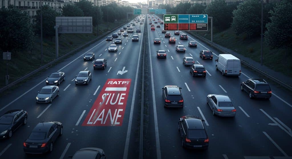 Voie Réservée A3 : Verbalisations Dès Juin 2025