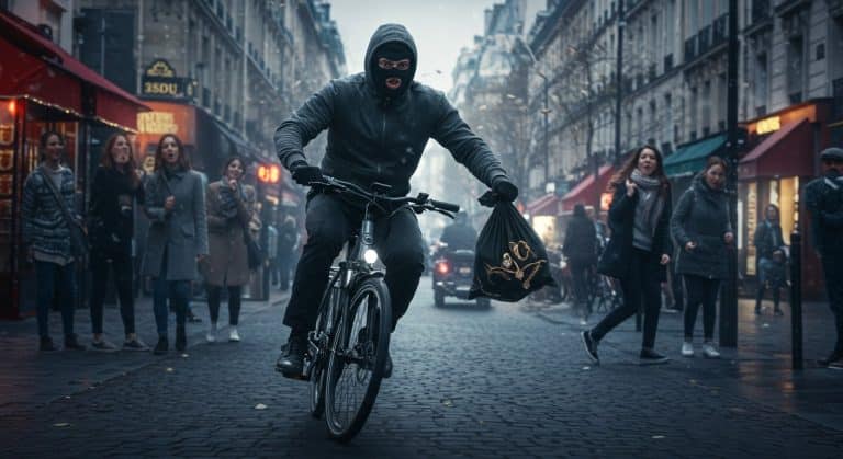 Vol Audacieux À Paris : Bijoux De Luxe Dépouillés