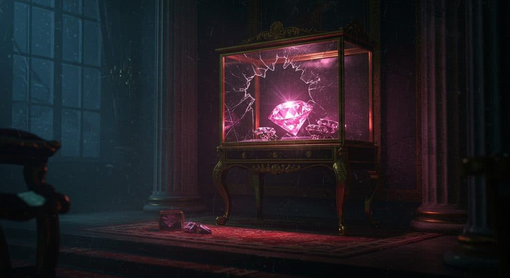 Vol du Diamant Rose : Mystère à Chantilly en 1926