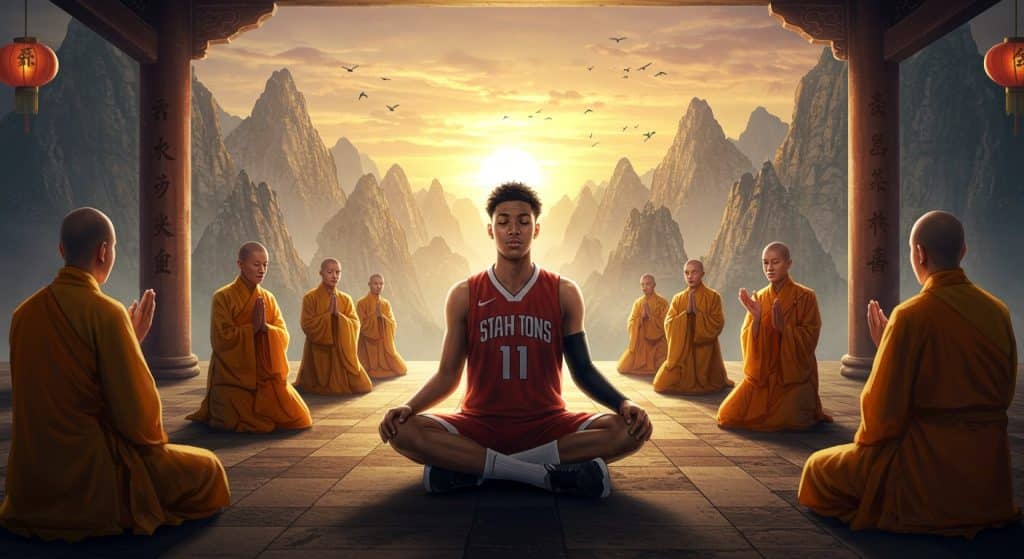 Wembanyama En Retraite Spirituelle : Un Voyage Intérieur En Chine