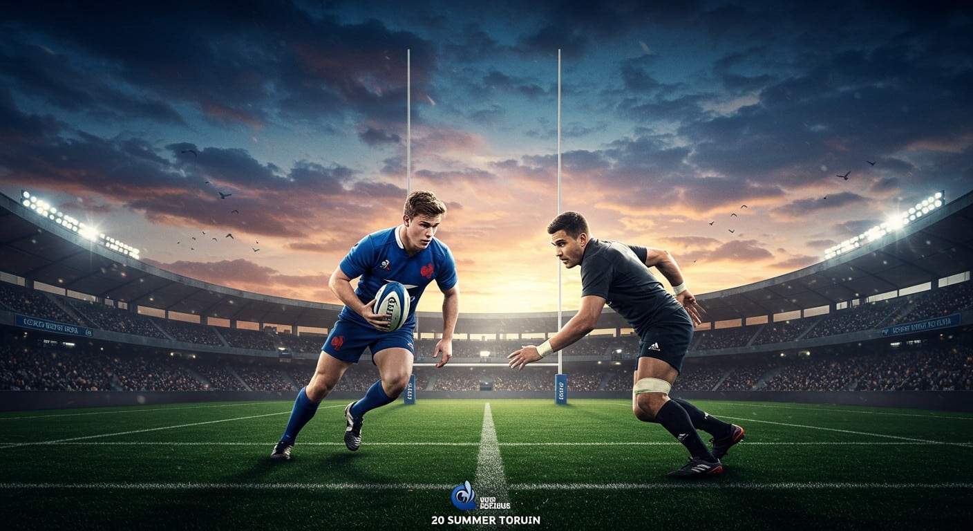 Le XV de France prépare sa tournée en Nouvelle-Zélande avec un groupe rajeuni. Découvrez pourquoi ce choix audacieux peut redéfinir l’avenir des Bleus !