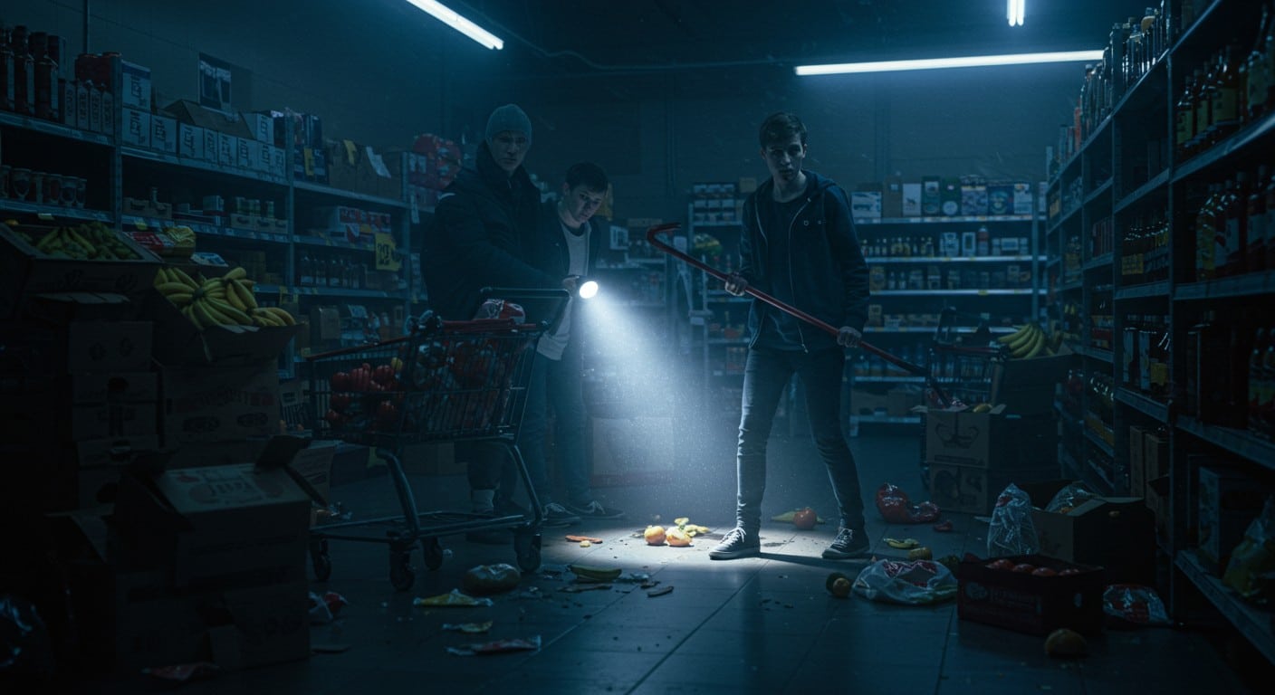 Deux jeunes cambrioleurs se font enfermer dans un supermarché des Yvelines pour le piller. Découvrez comment ils ont été arrêtés en flagrant délit.