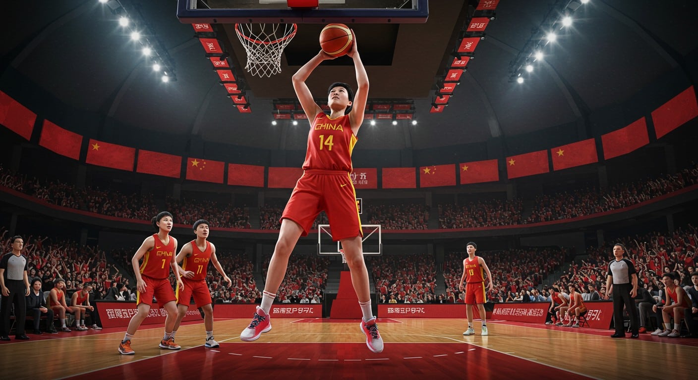 À 18 ans, Zhang Ziyu (2,26 m) domine le basket chinois. Découvrez son parcours, son impact et son avenir dans cet article captivant !