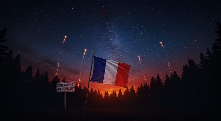 14 Juillet : Feux d’Artifice Annulés Face aux Risques d’Incendie
