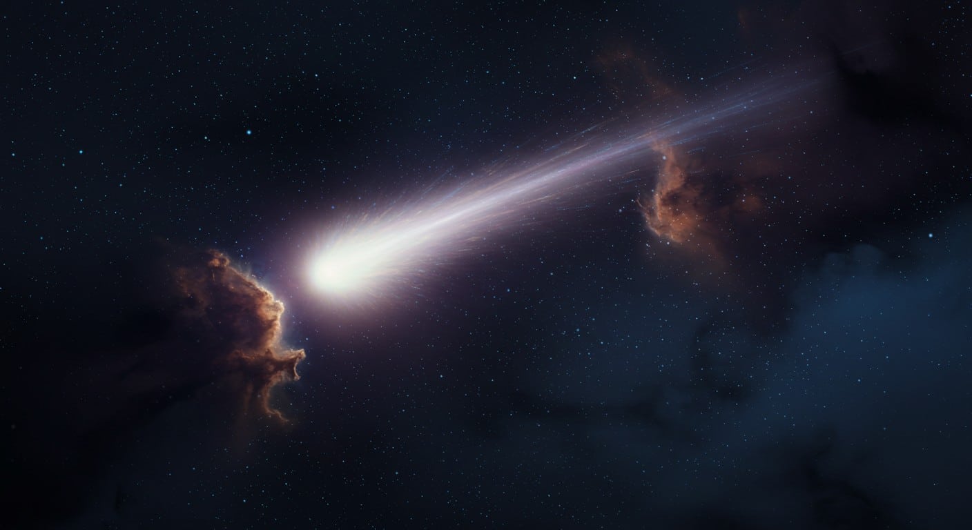 Découvrez 3I/Atlas, une comète venue d’ailleurs, observée par Hubble. Ses secrets dévoilés captivent les astronomes. Plongez dans cette aventure cosmique !