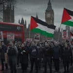 55 Arrestations Lors d’une Manifestation Pro-Palestine à Londres