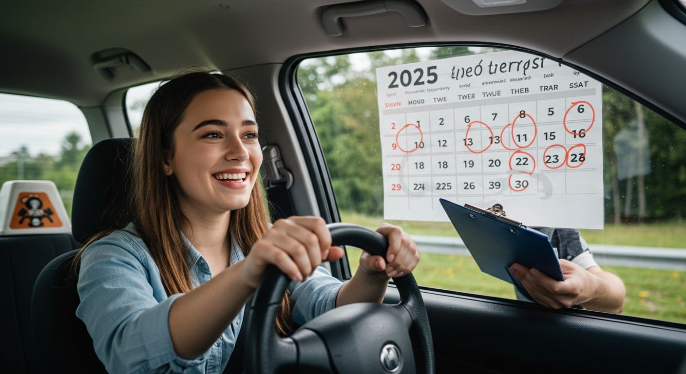 Réduisez l’attente pour le permis de conduire ! Découvrez les 80 000 nouvelles places d’examen et les mesures pour accélérer le processus en 2025.