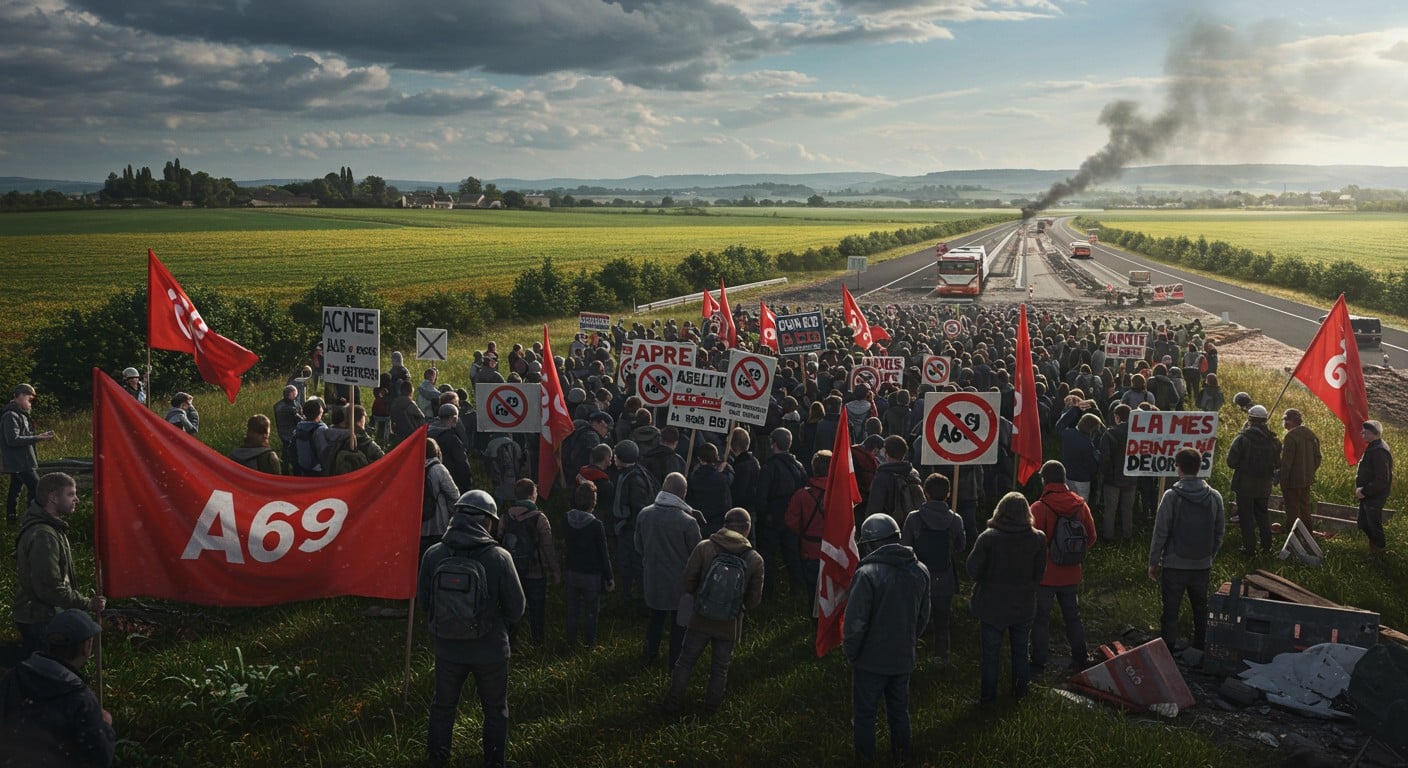 800 personnes bravent l’interdiction pour protester contre l’A69 dans le Tarn. Quels risques et enjeux autour de ce projet d’autoroute ? Découvrez l’analyse.