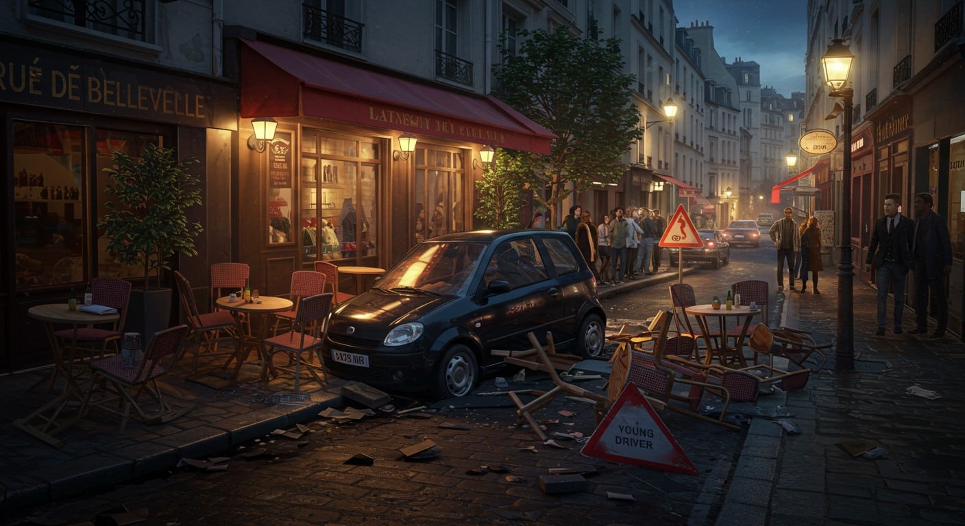Une voiture s’encastre dans une terrasse à Paris, blessant 13 personnes. Découvrez les détails de l’accident, les causes possibles et les suites judiciaires.