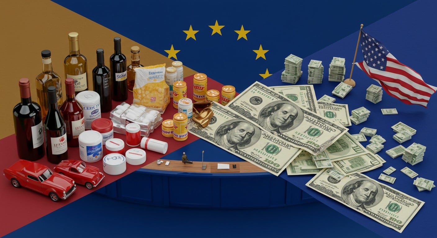 L'accord UE-USA fixe les droits de douane à 15 %. Paris juge l'entente déséquilibrée. Quelles conséquences pour l'Europe ? Découvrez les enjeux.