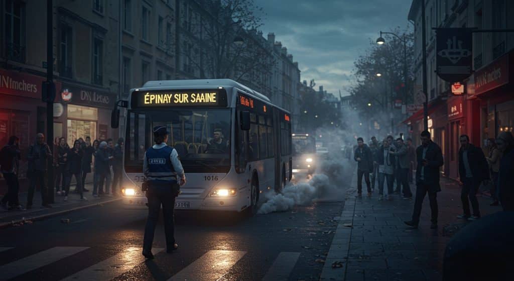 Agression dans un Bus : Conductrice Gazée à Épinay