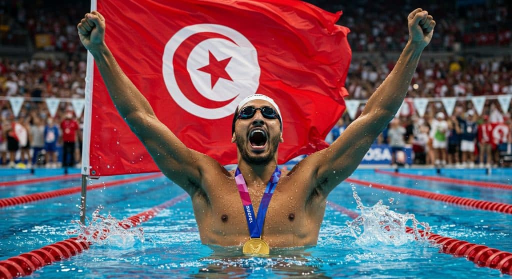 Ahmed Jaouadi : Champion du Monde de Nage Libre 2025