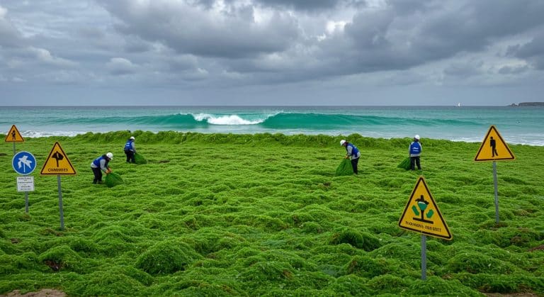 Algues Vertes : La Baie de Douarnenez en Alerte