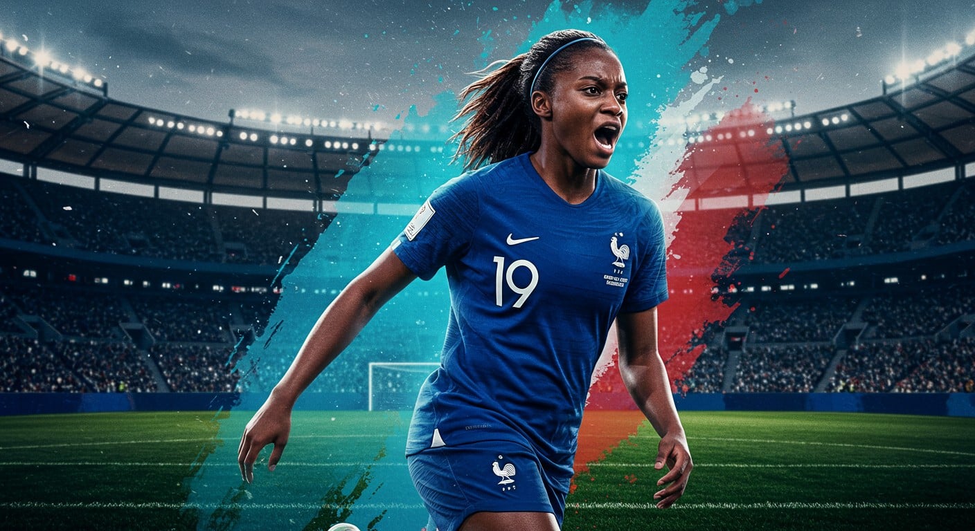 Découvrez Alice Sombath, la défenseuse de 21 ans qui brille avec les Bleues à l’Euro. Une ascension fulgurante et une maturité impressionnante !