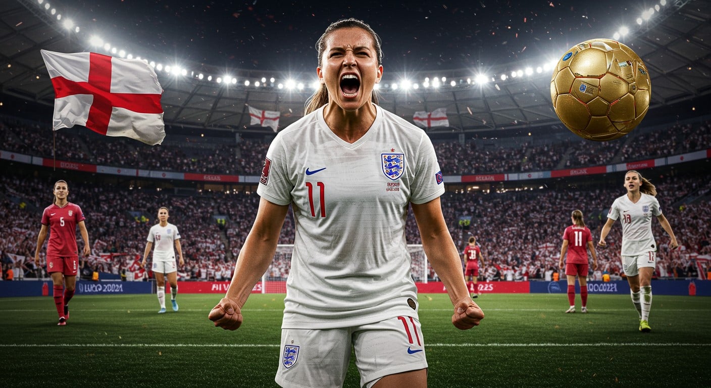 L’Angleterre triomphe à l’Euro 2025 face à l’Espagne dans un match épique. Découvrez les chiffres fous et les moments clés de cette victoire historique !
