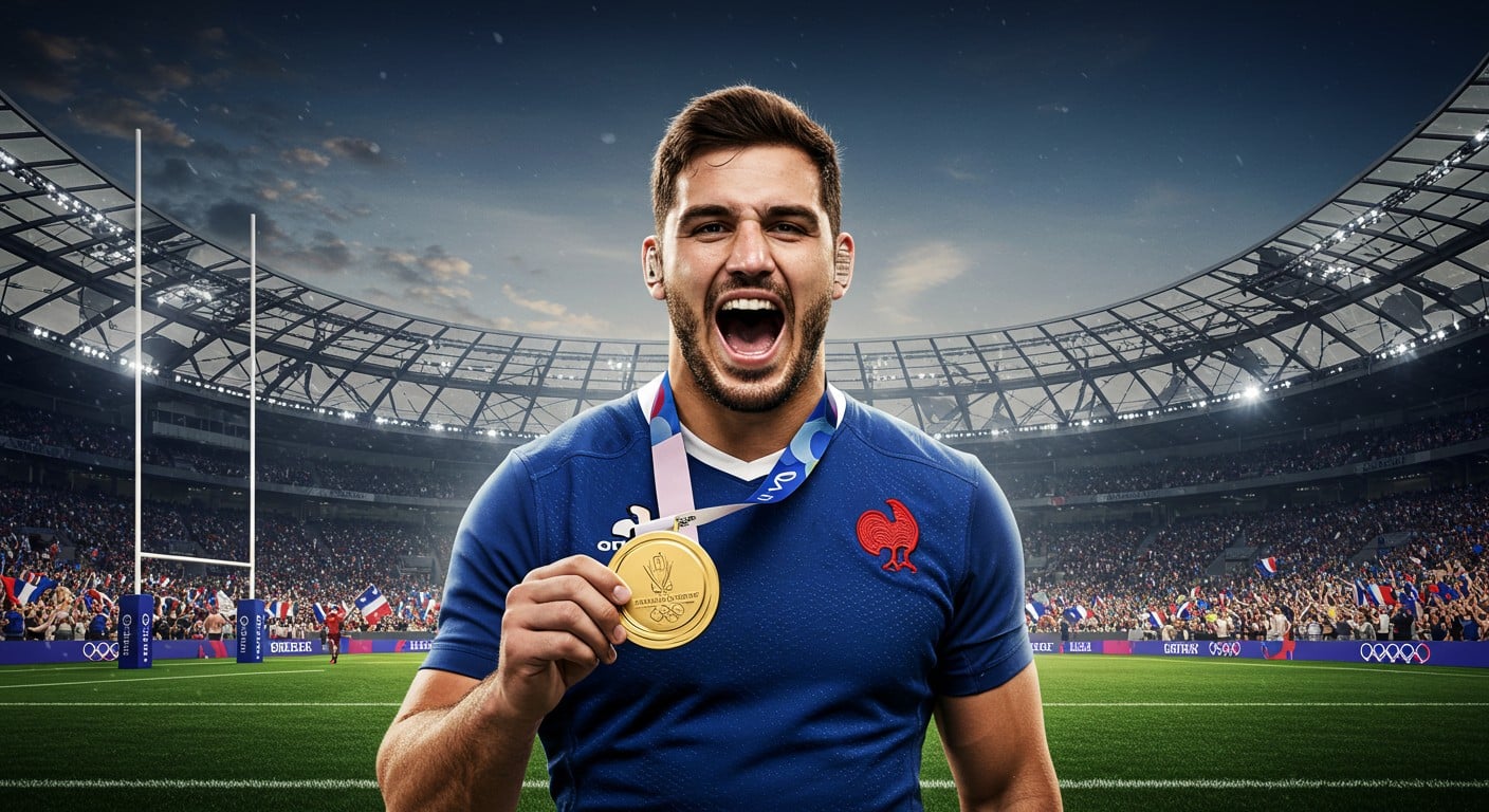 Antoine Dupont, champion olympique, raconte son sacre à Paris 2024, sa notoriété fulgurante et son avenir. Plongez dans son parcours hors norme !