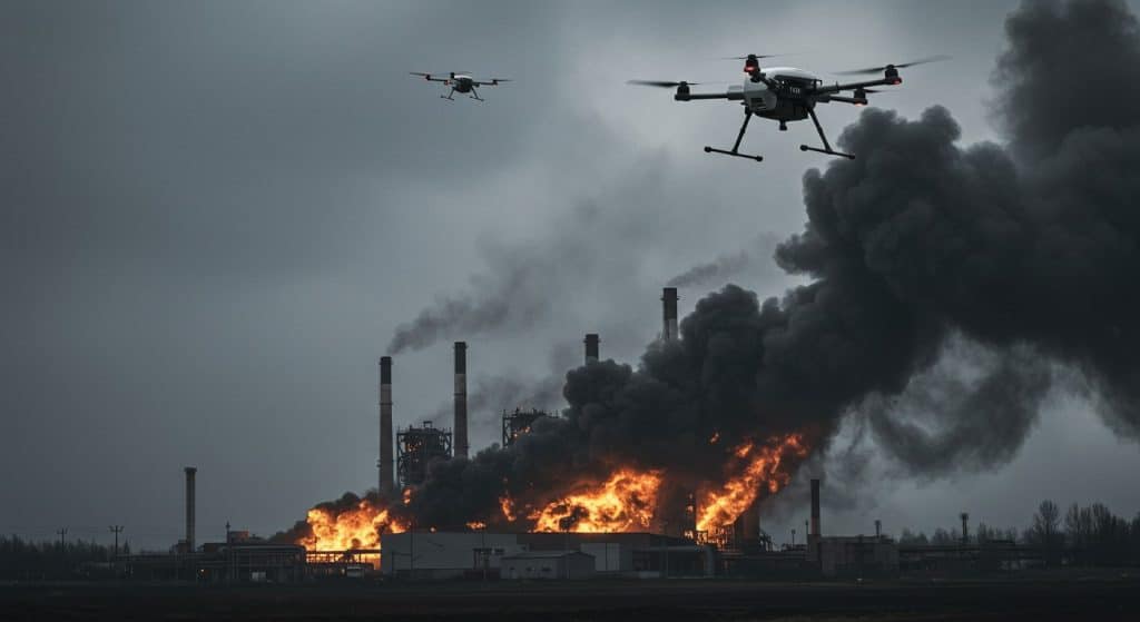 Attaque de Drones en Russie : Une Usine Militaire Touchée
