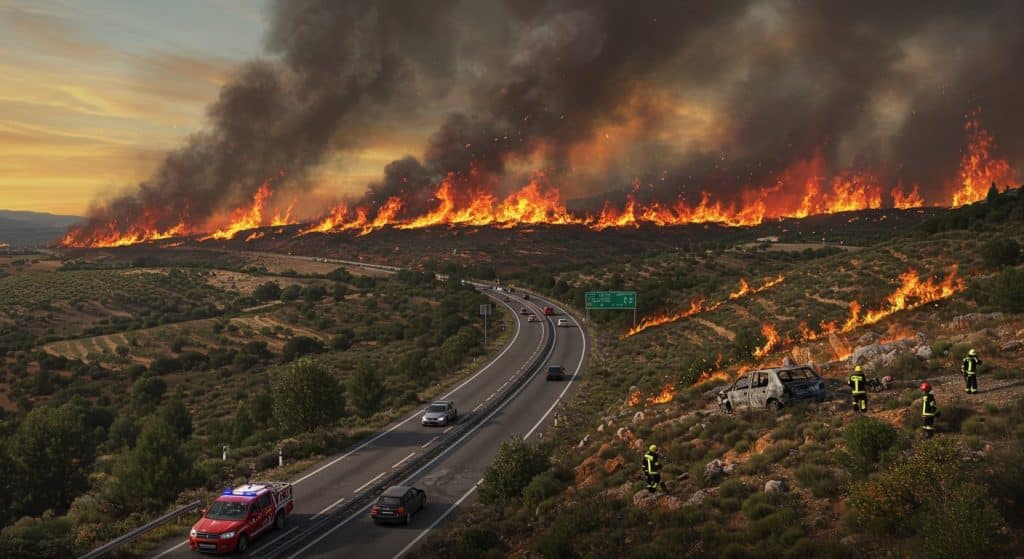Aude : Incendie Contenu, 500 ha Dévastés