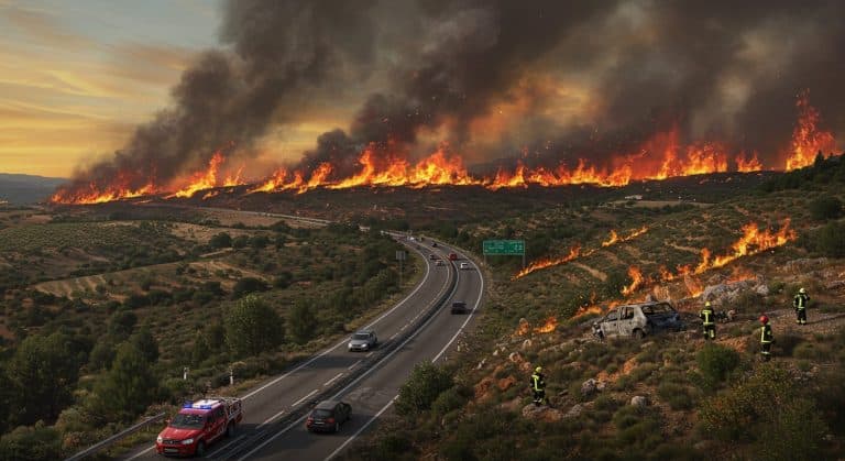Aude : Incendie Contenu, 500 ha Dévastés