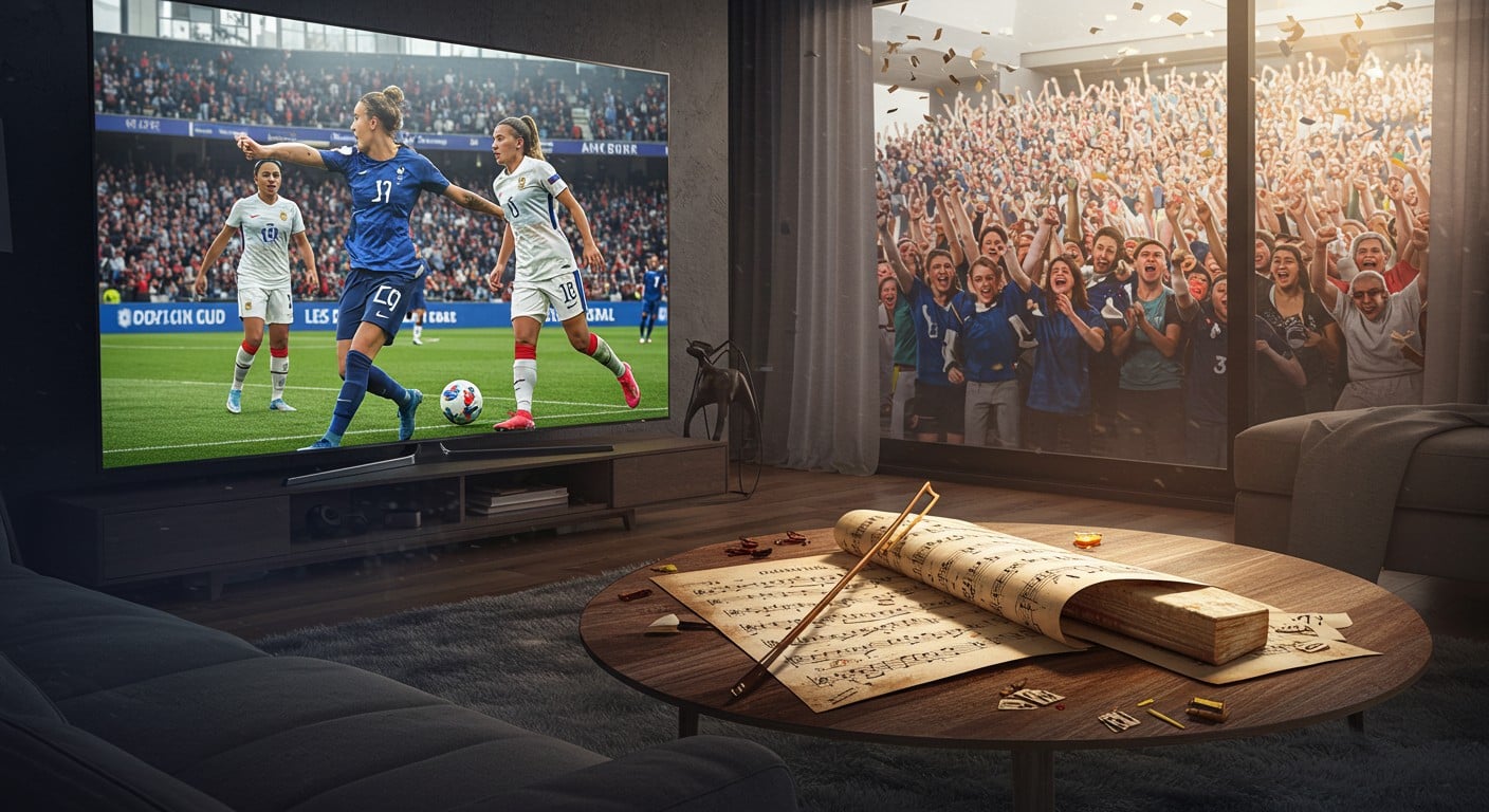 Les Bleues dominent les audiences TV avec leur victoire à l’Euro, tandis que Mozart sur France 3 floppe. Découvrez les chiffres et analyses !