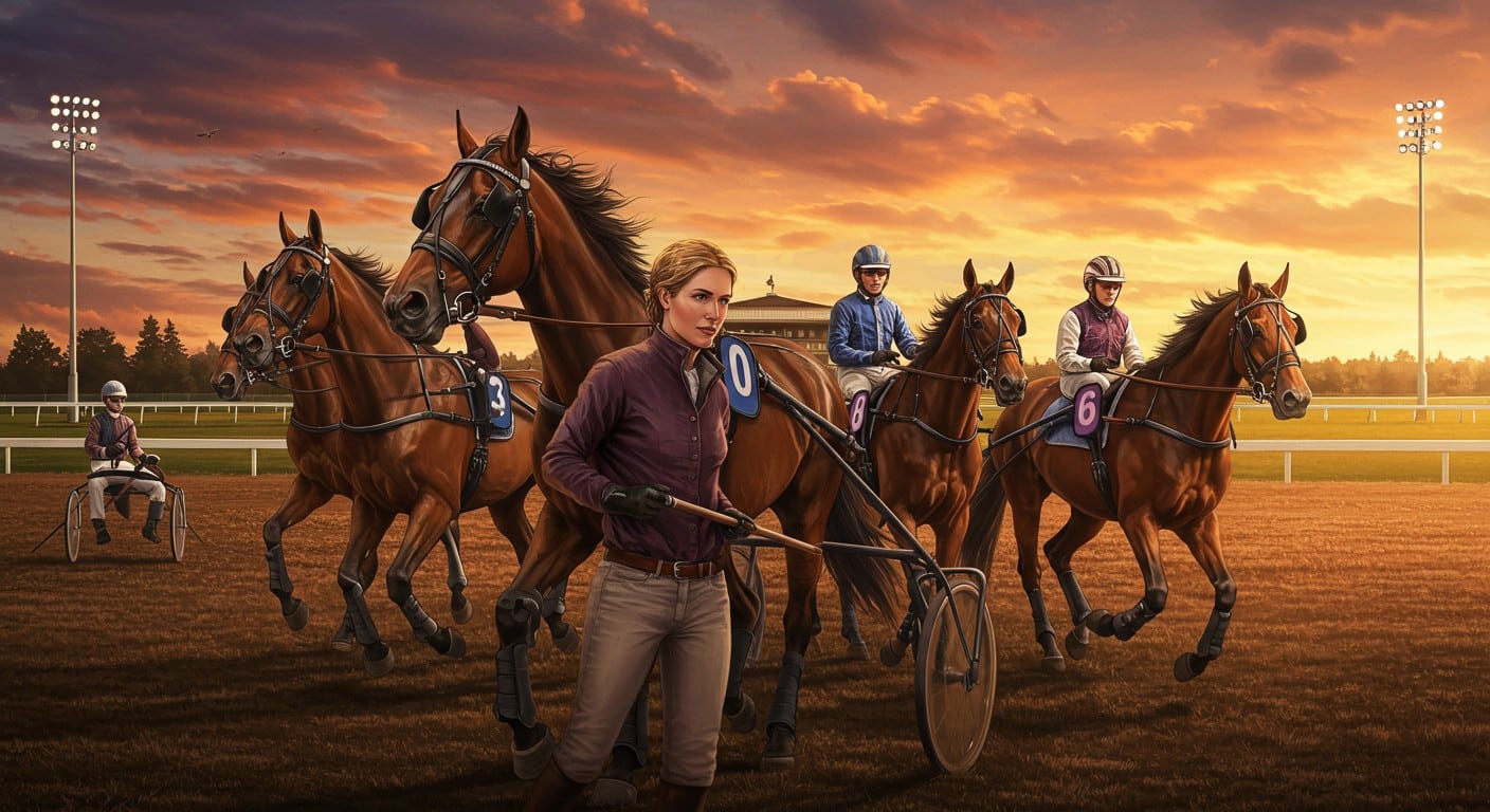 Découvrez le parcours inspirant d’Aurélie Germain, entraîneuse de trotteurs, et son cheval Himberland, prêt à briller aux Sables-d’Olonne.