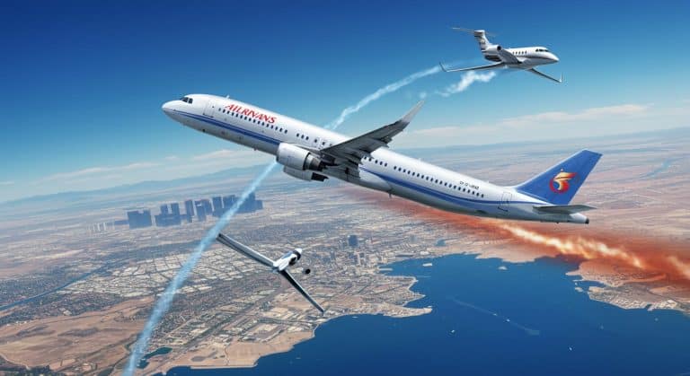 Avion en Chute Libre : Collision Évitée à Las Vegas