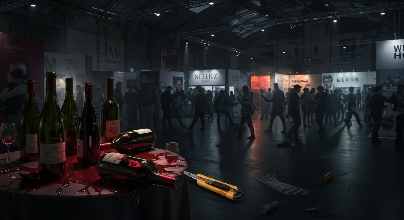 Violente altercation au salon du vin à Paris : des agents ivres s’affrontent au cutter. Découvrez les détails de ce fait divers choquant.