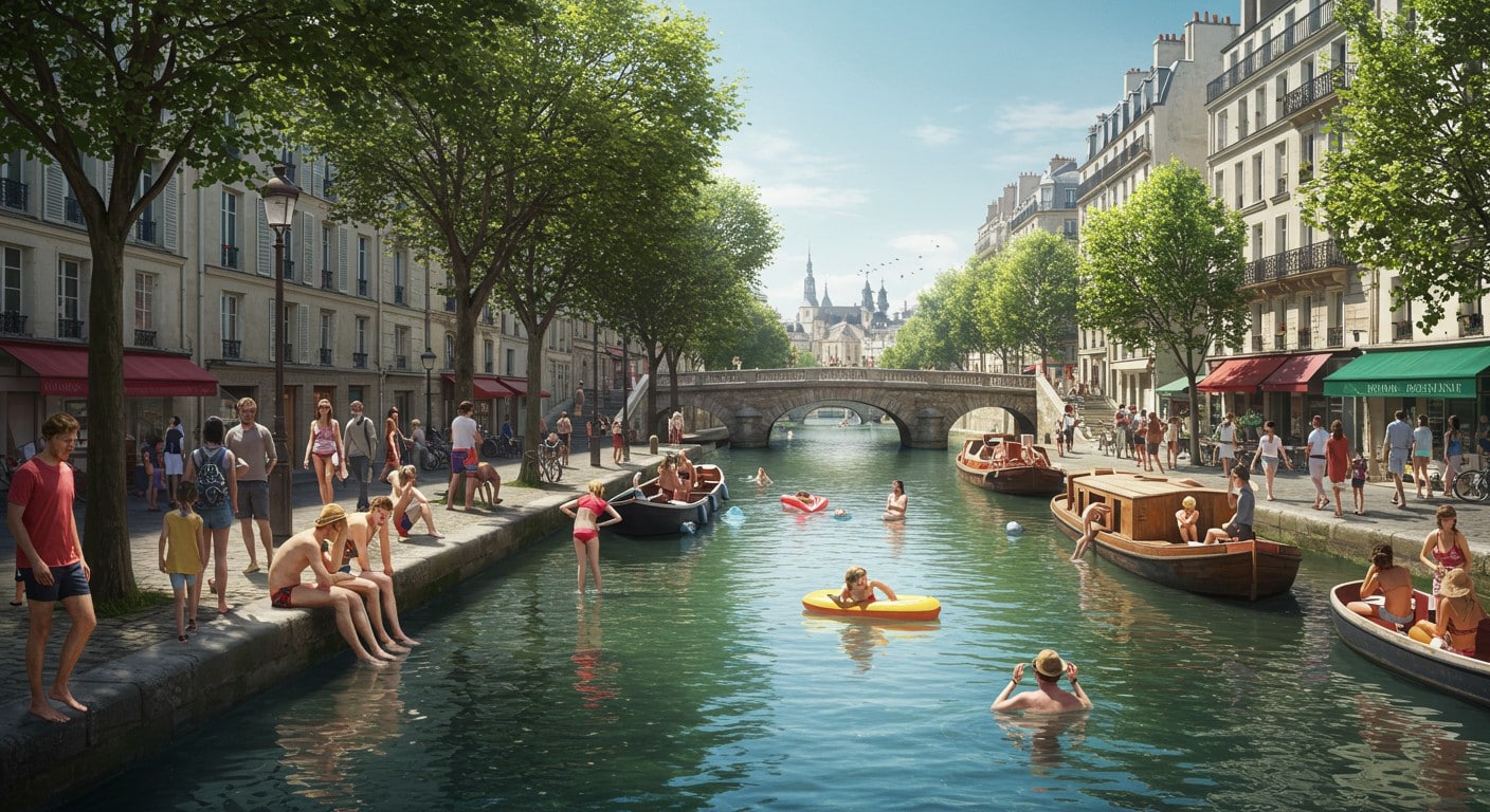 La baignade dans les canaux parisiens, interdite mais prisée en canicule, divise. Faut-il l’autoriser partout ? Découvrez les enjeux et débats !