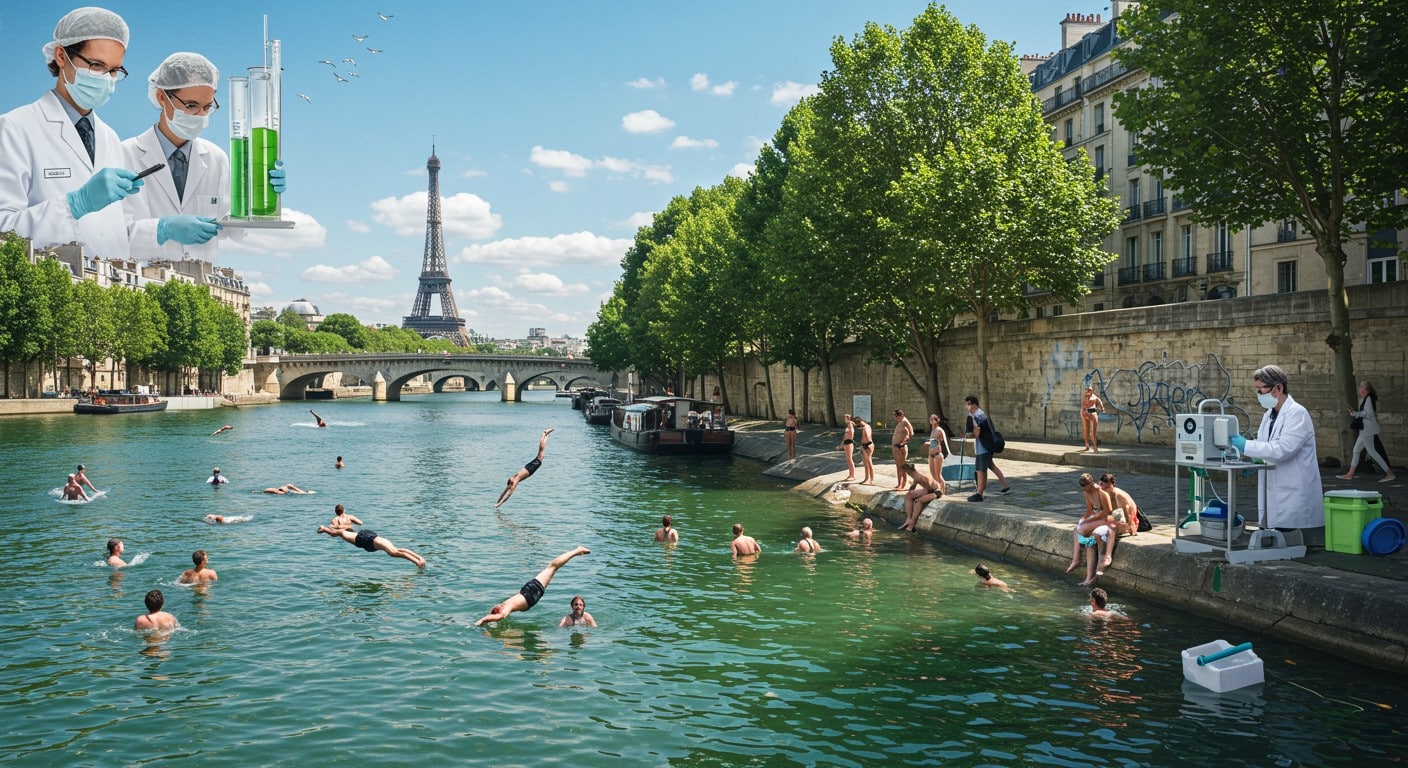 Comment Paris garantit une baignade sûre dans la Seine ? Découvrez les contrôles quotidiens de l’eau et les mesures pour protéger les baigneurs.